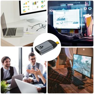 USB C To 2.5Gbps Ethernet Adapter USB Type C To RJ45 Network Adapter Compatible For Windows Android Phone Laptop PC silver gray