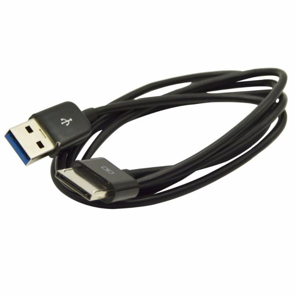 Data Cable USB3.0 Charging Cable Data Transmission Adapter Line Compatible for Asus Tf101 Tablet black line 2M