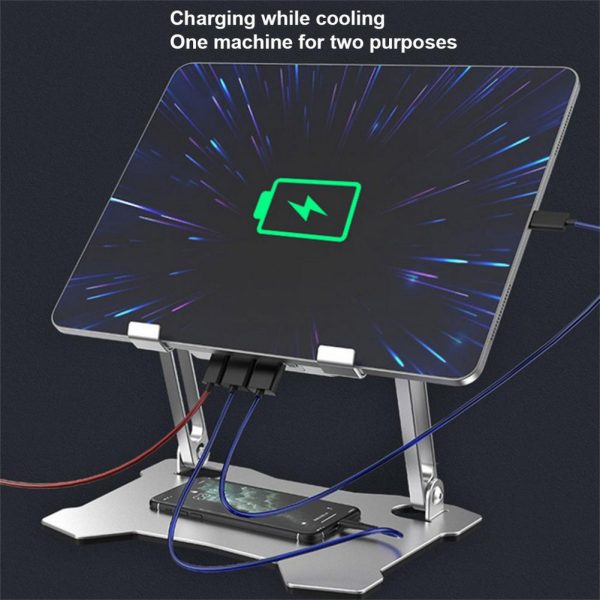 Sturdy Writing Drawing Stand Stable Stand with Fan Foldable Portable Holder