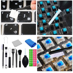 Cleaning Tool Kits For Computer Camera Mechanical Keyboard Laptop Tablet Earphone Crevice Brush Electronic Cleaner Set suit
