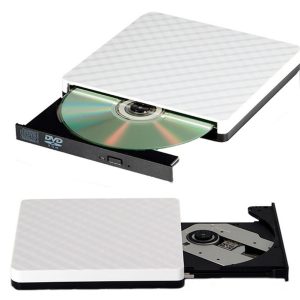 Portable Optical  Drive External Usb 3.0 Dvd Rw Cd Burner Reader Player Tray Compatible For Pc Laptop Black