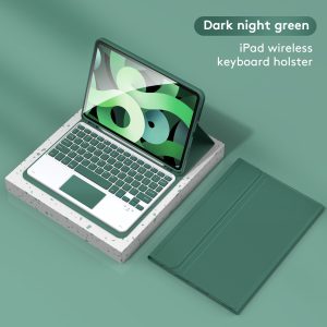 Bluetooth Keyboard with Protective Leather Case Set for iPad Pro11 Air5