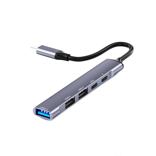 5-in-1 Usb C Hub Type-c Adapter Converter
