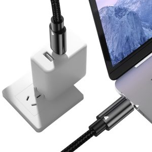 Thunderbolt 4 Dual Type C Data Line 40gbps Usb C Cable Pd 100w 5a/20v 8k Hd Usb-c Data Transfer For Macbook Thunderbolt4 Cable 1.0m