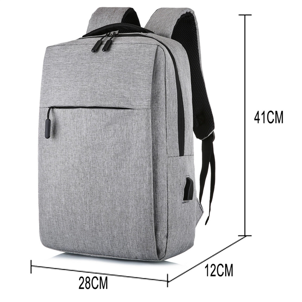 15.6 Inch Men Women Waterproof Laptop Backpack Multifunctional Large Capacity Usb Charging Case Laptop Bag For Work Travel grey