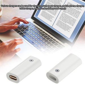 Adapter Connector Compatible For Ipad / Ipad Pro / Ipencil Charging Cable Cord Adapter Charger Accessories compatible for iOS